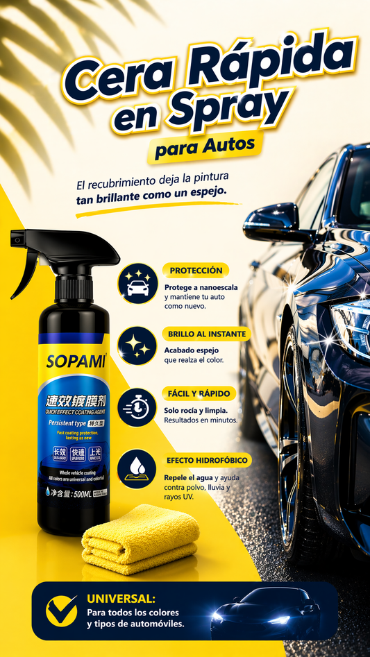 Cera Rapida en Spray - Sopami