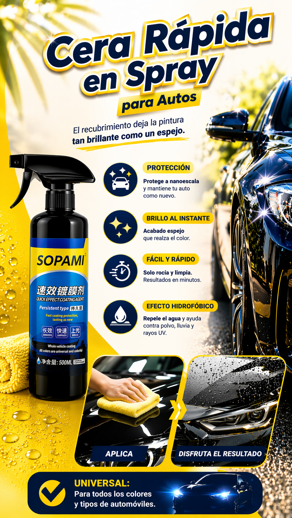 Cera Rapida en Spray - Sopami imagen 4