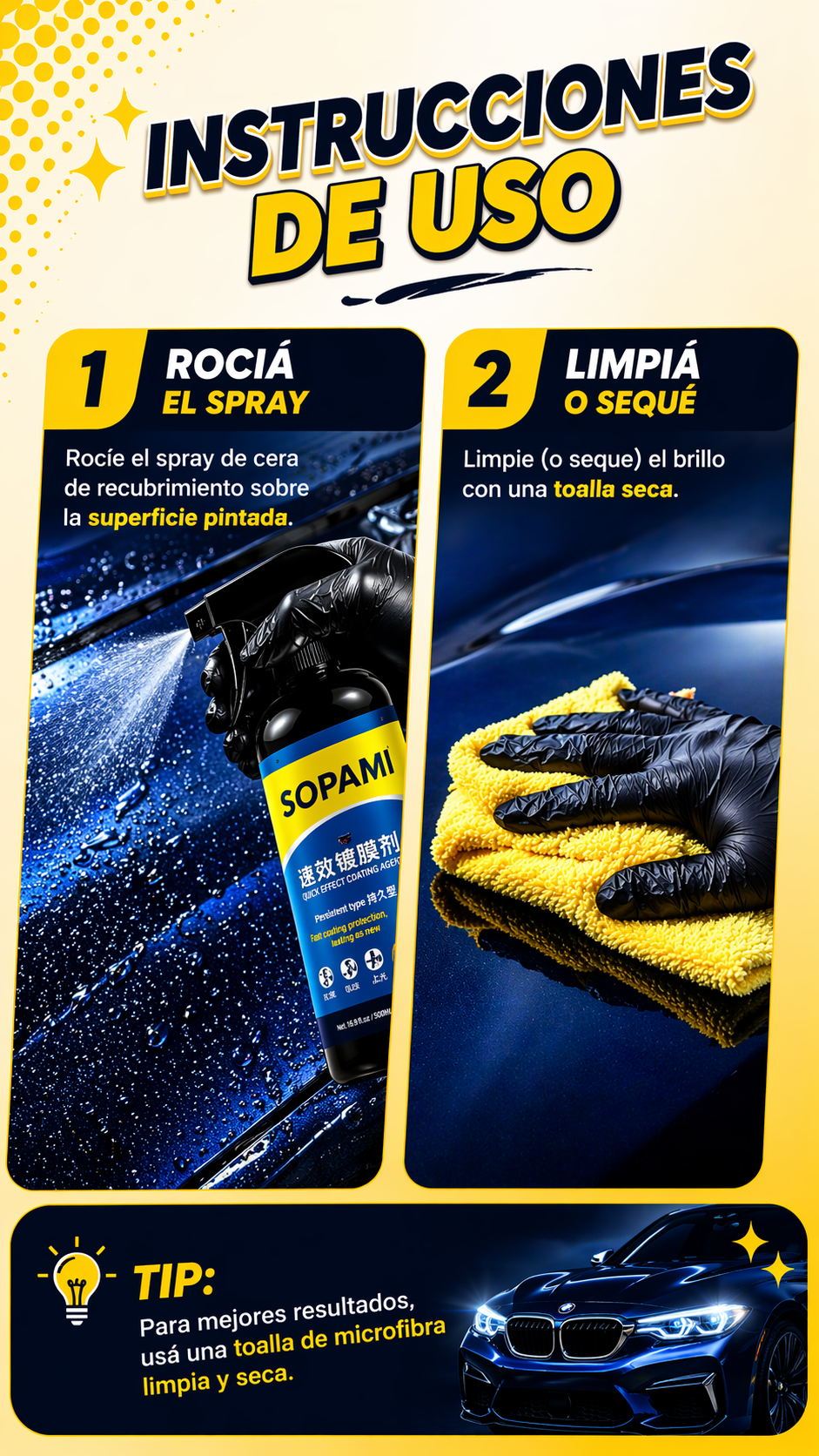 Cera Rapida en Spray - Sopami imagen 2