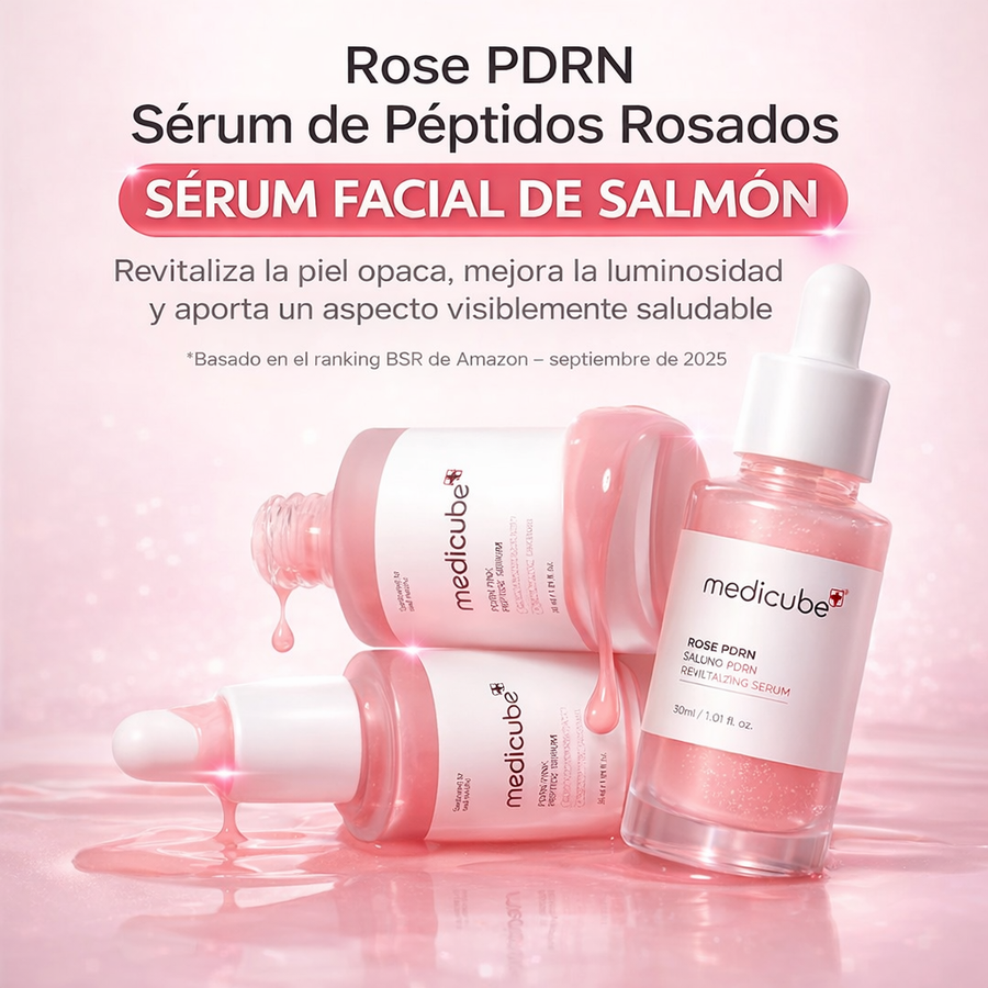 Rose PDRN- Serum Facial De Salmon