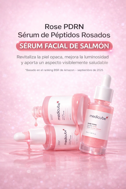 Rose PDRN- Serum Facial De Salmon